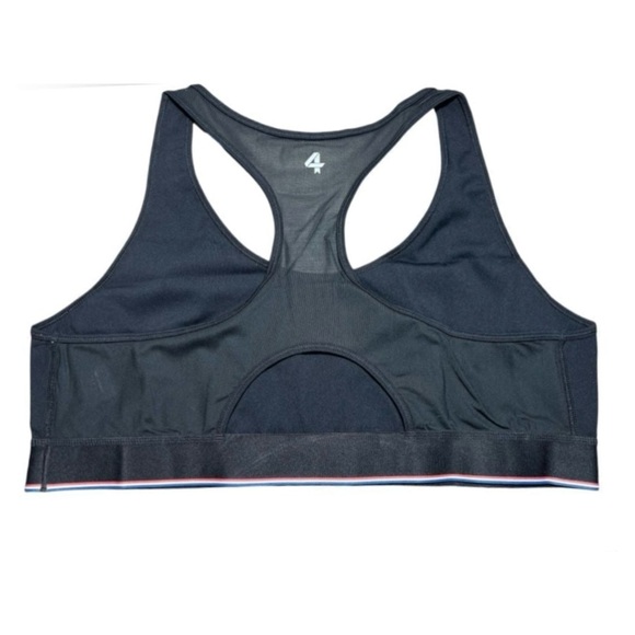 🥈 480. FOURLAPS Circuit Sports Bra- primary color Black - Picture 4 of 6